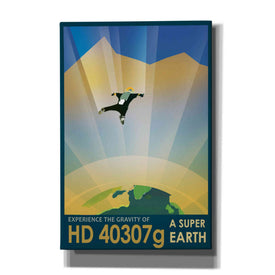 'Visions of the Future: HD 40307g' Canvas Wall Art