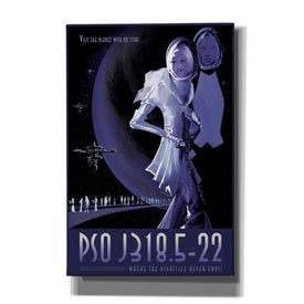 'Visions of the Future: PSO J318.5-22' Canvas Wall Art