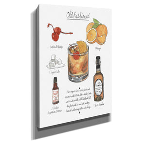 'Classic Cocktail - Mojito" by Naomi McCavitt. McCavitt Giclee Canvas Wall Art