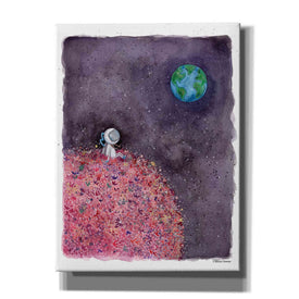 'Sitting on a Flower Moon' by Rachel Nieman, Canvas Wall Art,Size C Portrait