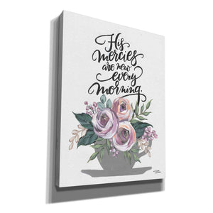 'His Mercies are New Every Morning' by Michele Norman, Canvas Wall Art,Size C Portrait