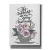 'His Mercies are New Every Morning' by Michele Norman, Canvas Wall Art,Size C Portrait