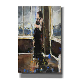 'At The Corner' by Oscar Alvarez Pardo, Canvas Wall Art
