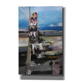 'By The Sea' by Oscar Alvarez Pardo, Canvas Wall Art