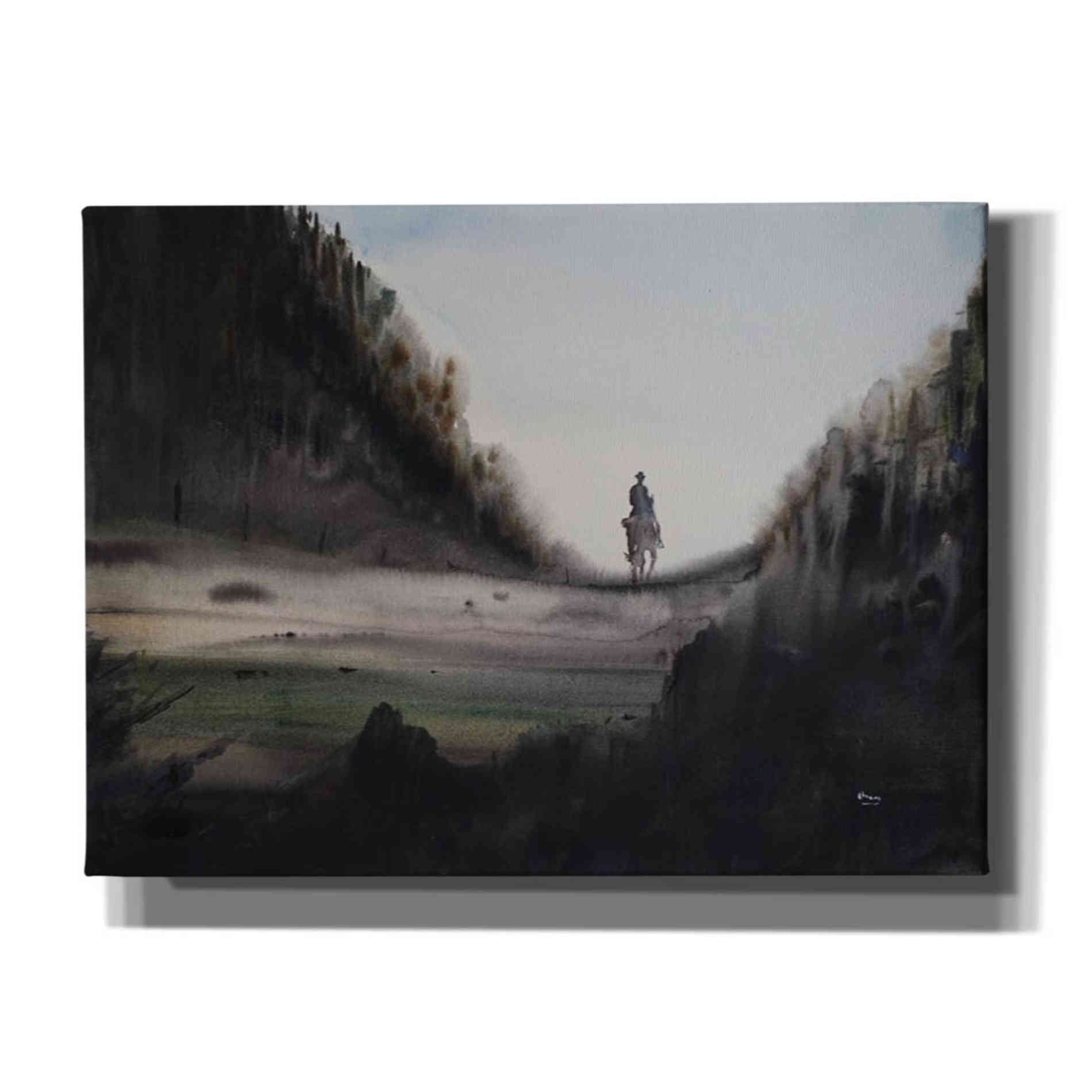 'Desolation' by Oscar Alvarez Pardo, Canvas Wall Art