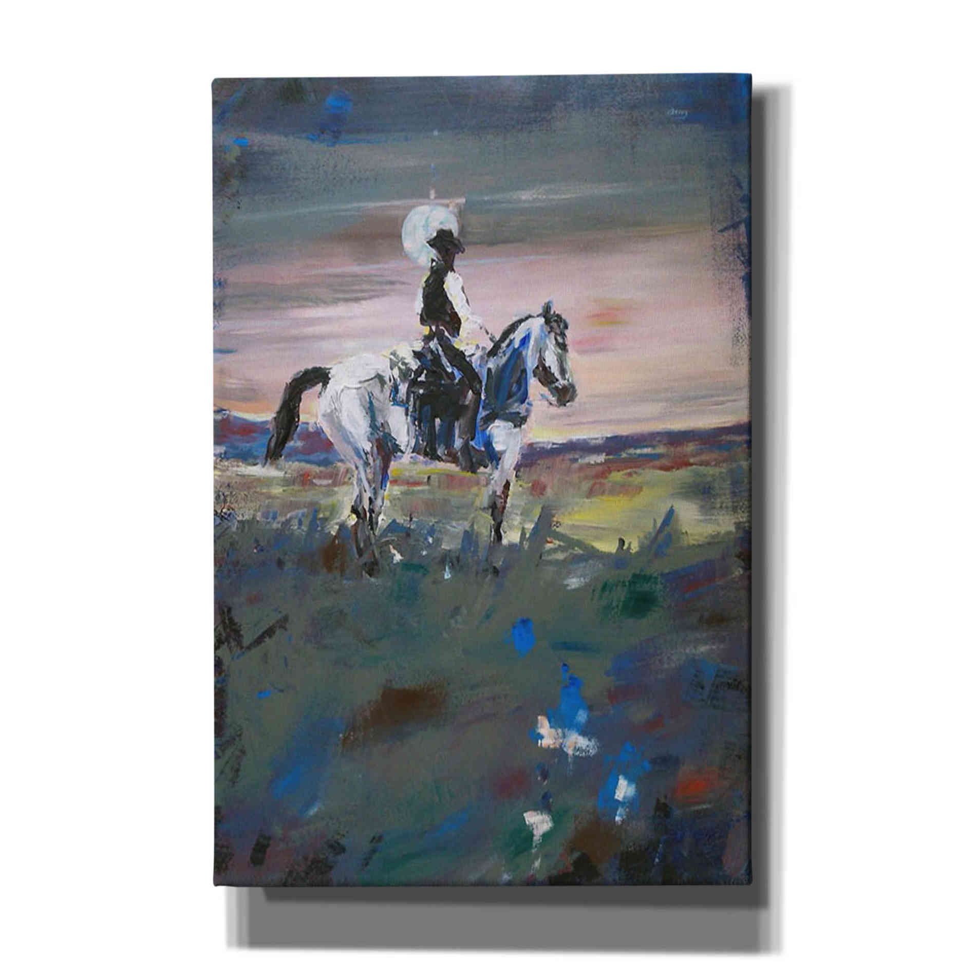'Escape' by Oscar Alvarez Pardo, Canvas Wall Art