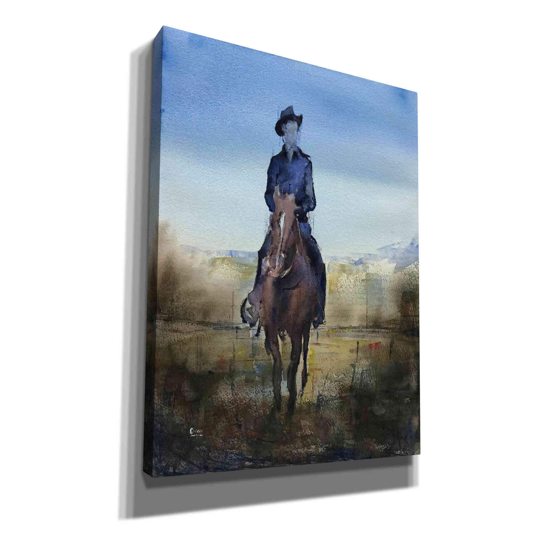 'In The Calm' by Oscar Alvarez Pardo, Canvas Wall Art