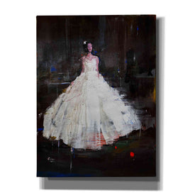 'Little Flower' by Oscar Alvarez Pardo, Canvas Wall Art