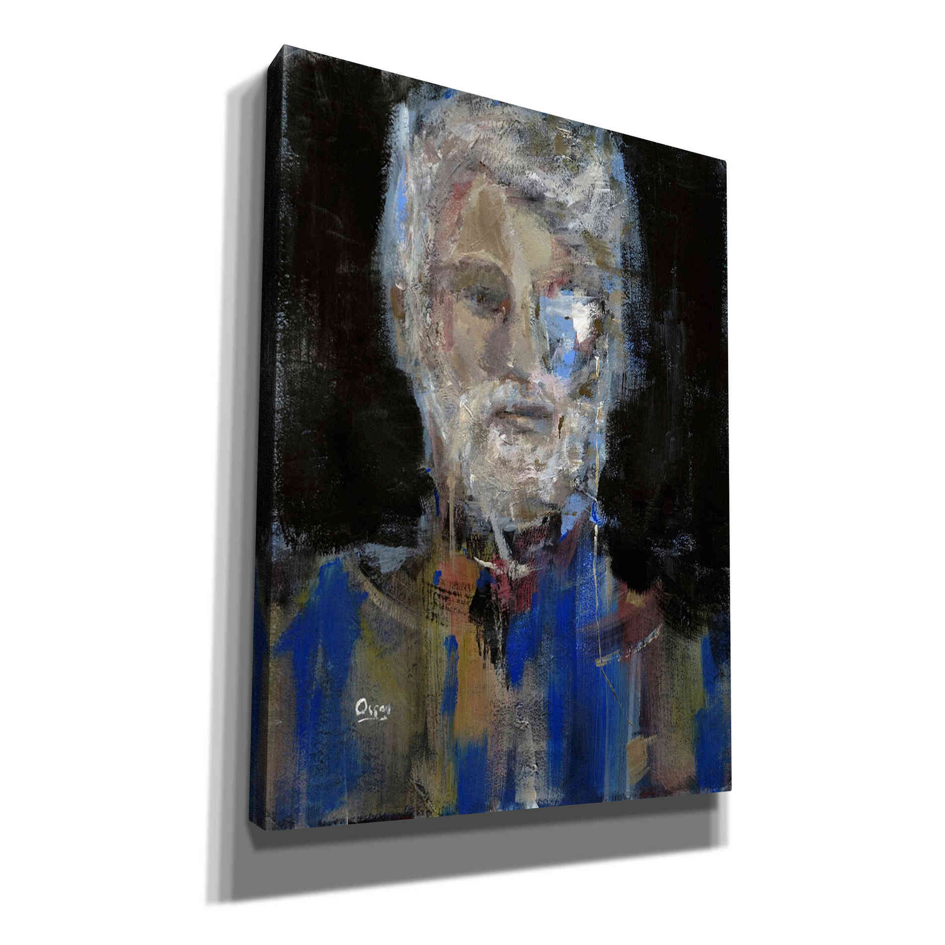 'Portrait 3' by Oscar Alvarez Pardo, Canvas Wall Art