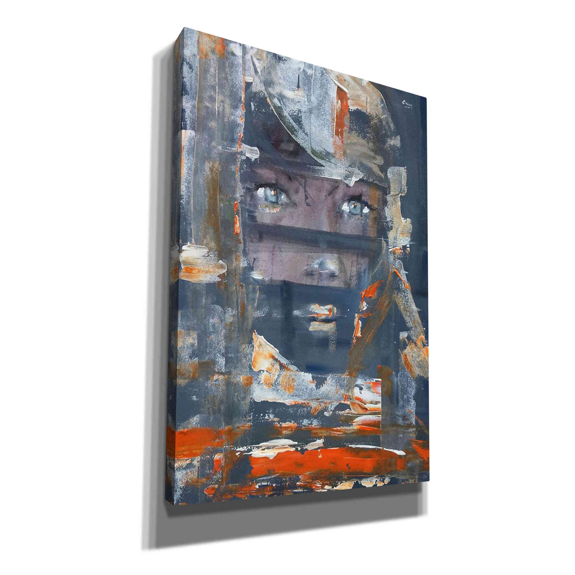 'Stranger' by Oscar Alvarez Pardo, Canvas Wall Art