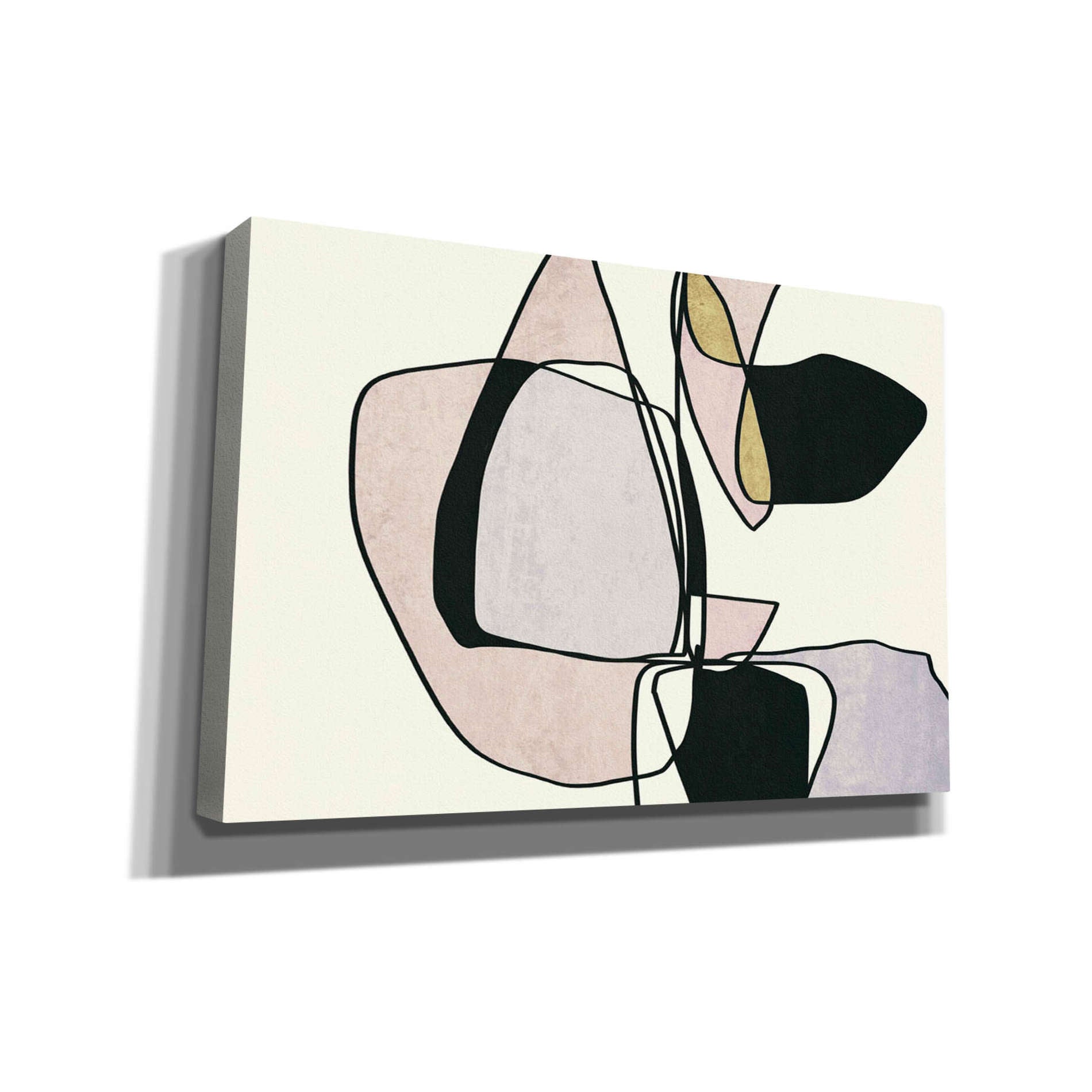 'Abstract Line Art 15' by Irena Orlov, Canvas Wall Art