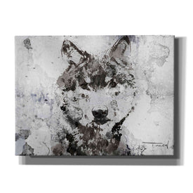 'Rustic Wolf Portrait 3' by Irena Orlov, Canvas Wall Art