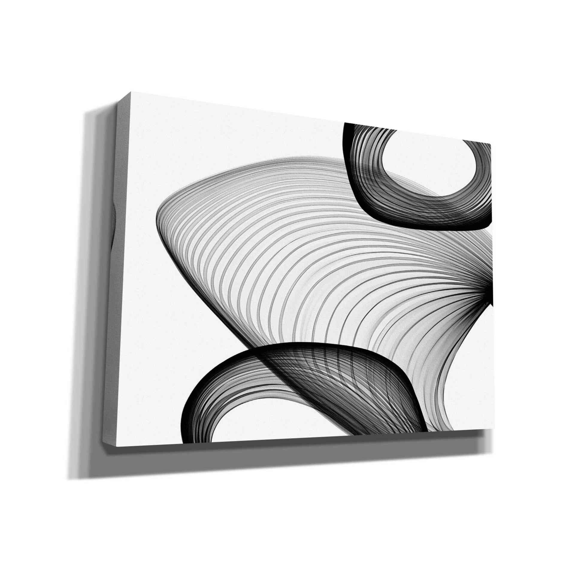 'Abstract Black and White 21-59' by Irena Orlov, Canvas Wall Art
