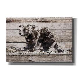'Black Bear 1' by Irena Orlov, Canvas Wall Art