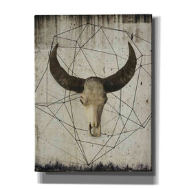 'Buffalo Skull' by Irena Orlov, Canvas Wall Art