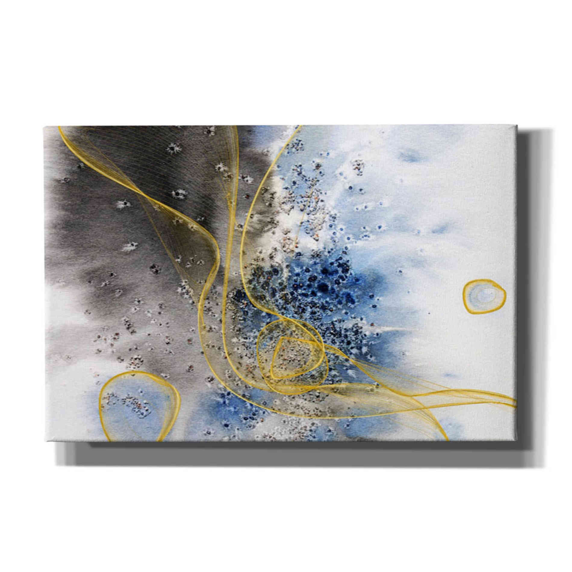 'Coastal Watercolor Abstract' by Irena Orlov, Canvas Wall Art