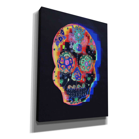 Image of 'Colorful Skull' by Irena Orlov, Canvas Wall Art