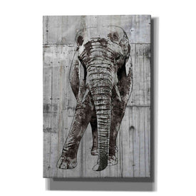 'ELEPHANT Portrait' by Irena Orlov, Canvas Wall Art