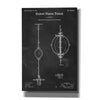 'Apparatus to Teach Boxing Blueprint Patent Chalkboard' Canvas Wall Art,Size A Portrait