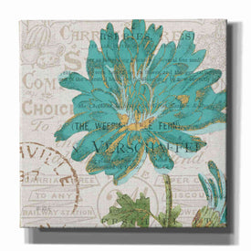 'Bookshelf Botanical IV' by Katie Pertiet, Canvas Wall Art