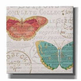 'Bookshelf Botanical VII' by Katie Pertiet, Canvas Wall Art