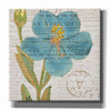 'Bookshelf Botanical VI' by Katie Pertiet, Canvas Wall Art