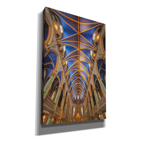 Image of 'Notre-Dame Cathedral Basilica' by Martin Podt, Canvas Wall Art,Size A Portrait