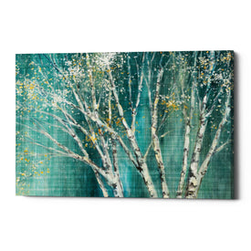 'Blue Birch' by Julia Purinton, Canvas Wall Art