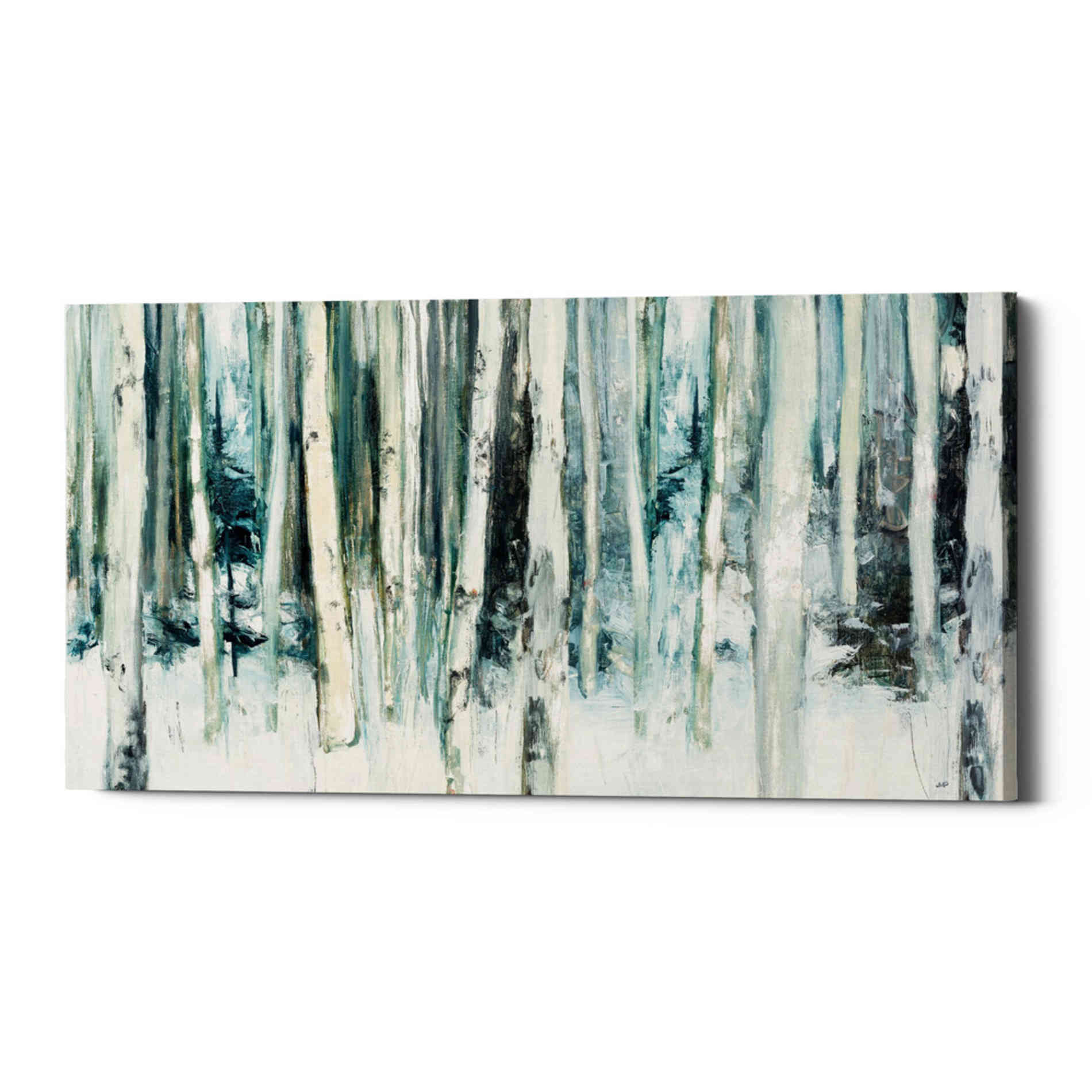 'Winter Woods III Light Trees' by Julia Purinton, Canvas Wall Art