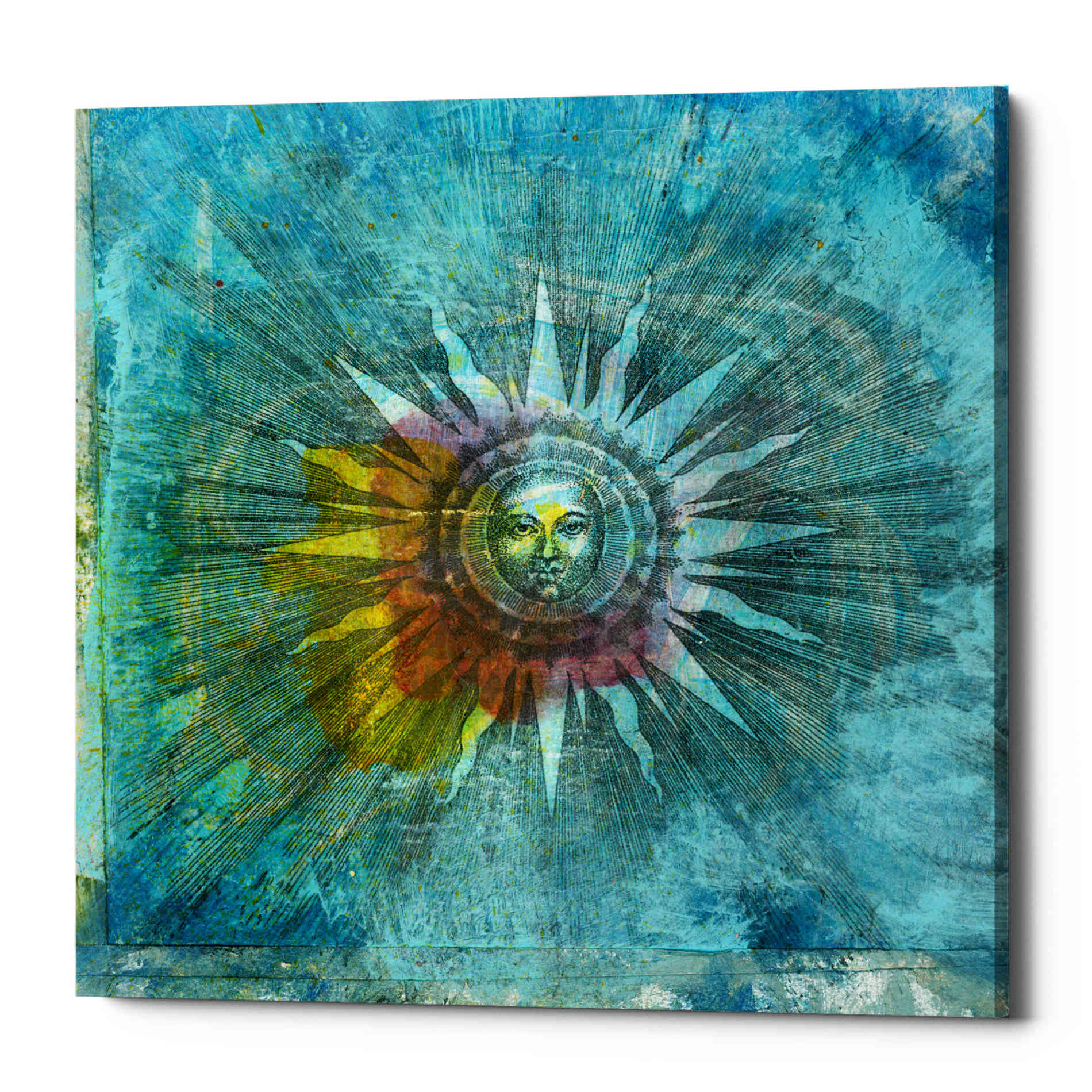 'Ancient Sun' by Elena Ray Canvas Wall Art
