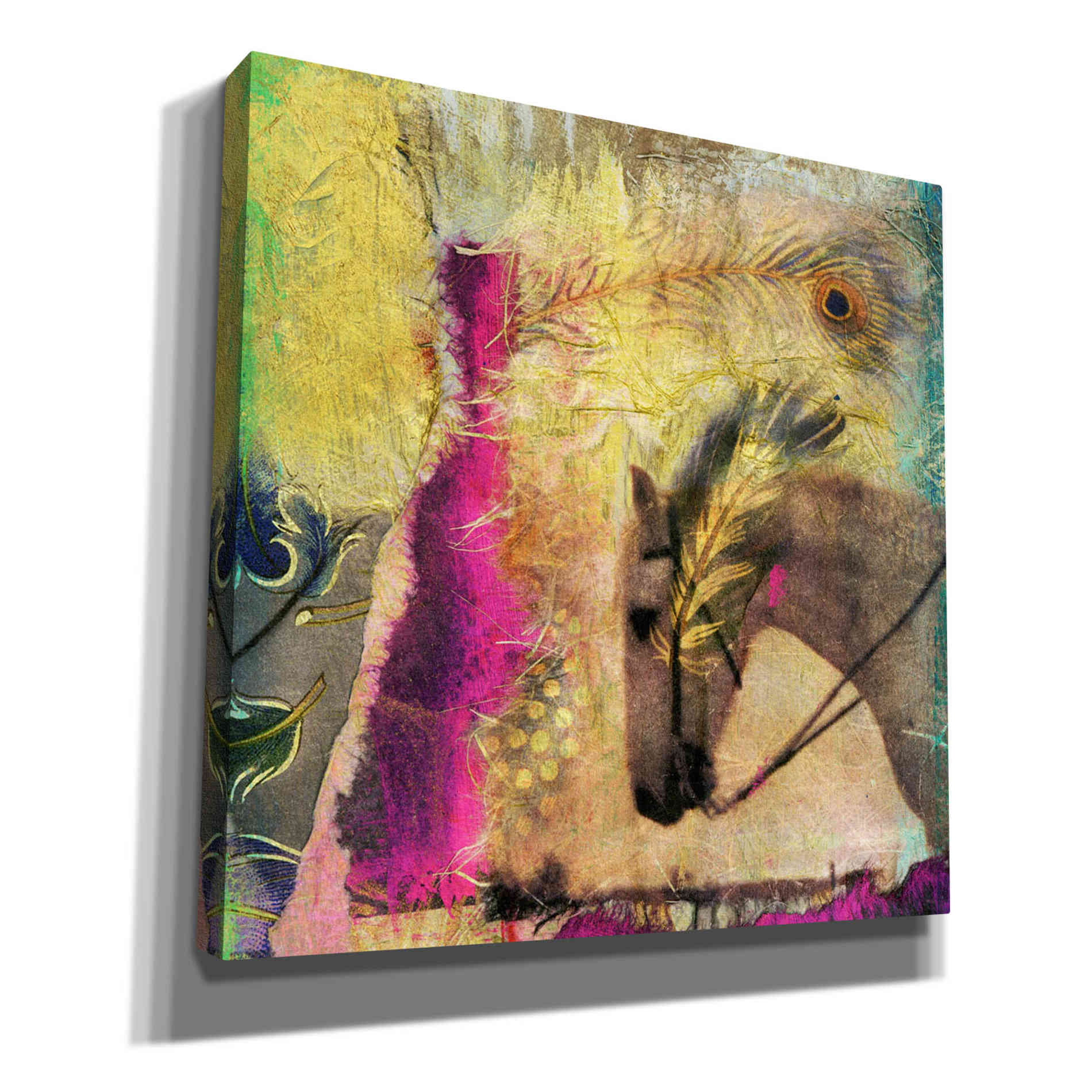 'White Horse' by Elena Ray Canvas Wall Art