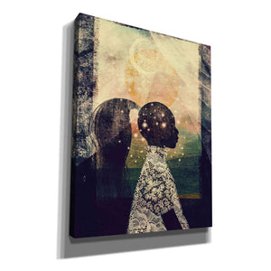 'The Sun, Stars and Moon' by Erin K Robinson, Giclee Canvas Wall Art