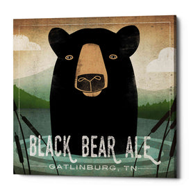 'Skinny Dip Black Bear Ale' by Ryan Fowler, Canvas Wall Art