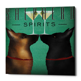 'Double Shepherd Martini' by Ryan Fowler, Canvas Wall Art