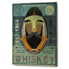 'Fisherman V Old Salt Whiskey' by Ryan Fowler, Canvas Wall Art