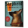 'German Shepherd Brewing Co Pittsburgh Black' by Ryan Fowler, Canvas Wall Art