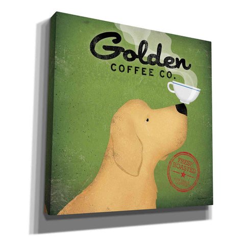 Image of 'Golden Coffee Co Square' by Ryan Fowler, Giclee Canvas Wall Art