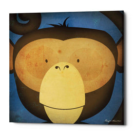 'Monkey Wow' by Ryan Fowler, Canvas Wall Art