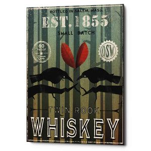 'Old Salt Whiskey Love Birds' by Ryan Fowler, Canvas Wall Art