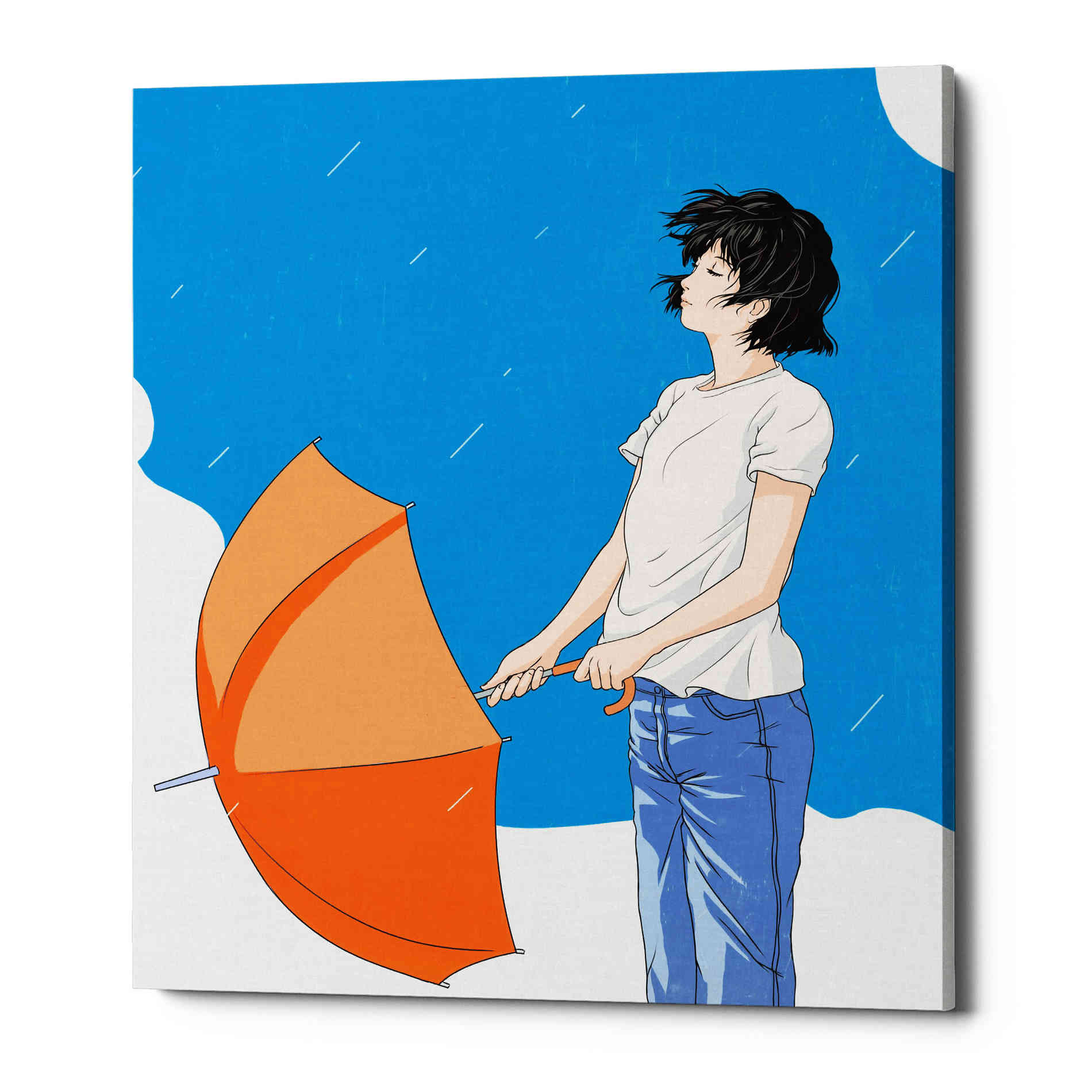 'After the Rain' by Sai Tamiya, Canvas Wall Art