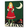 'Crescent Moon' by Sai Tamiya, Canvas Wall Art