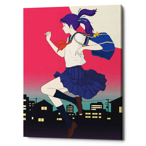 'Machikado Twilight' by Sai Tamiya, Canvas Wall Art