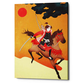 'Samurai' by Sai Tamiya, Canvas Wall Art