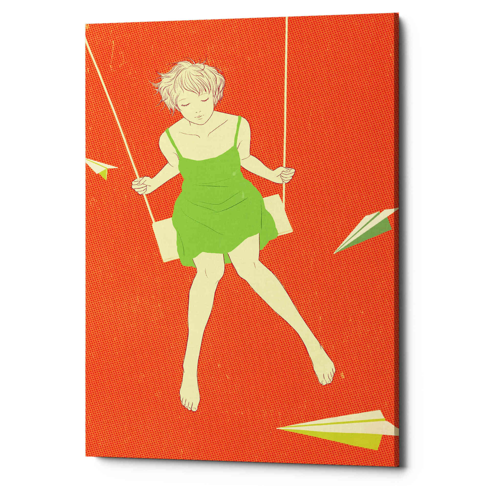 'Swing' by Sai Tamiya, Canvas Wall Art