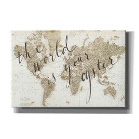 'The World is Your Oyster' by Sara Zieve Miller, Canvas Wall Art