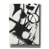 'Expression Abstract II White Crop' by Shirley Novak, Canvas Wall Art