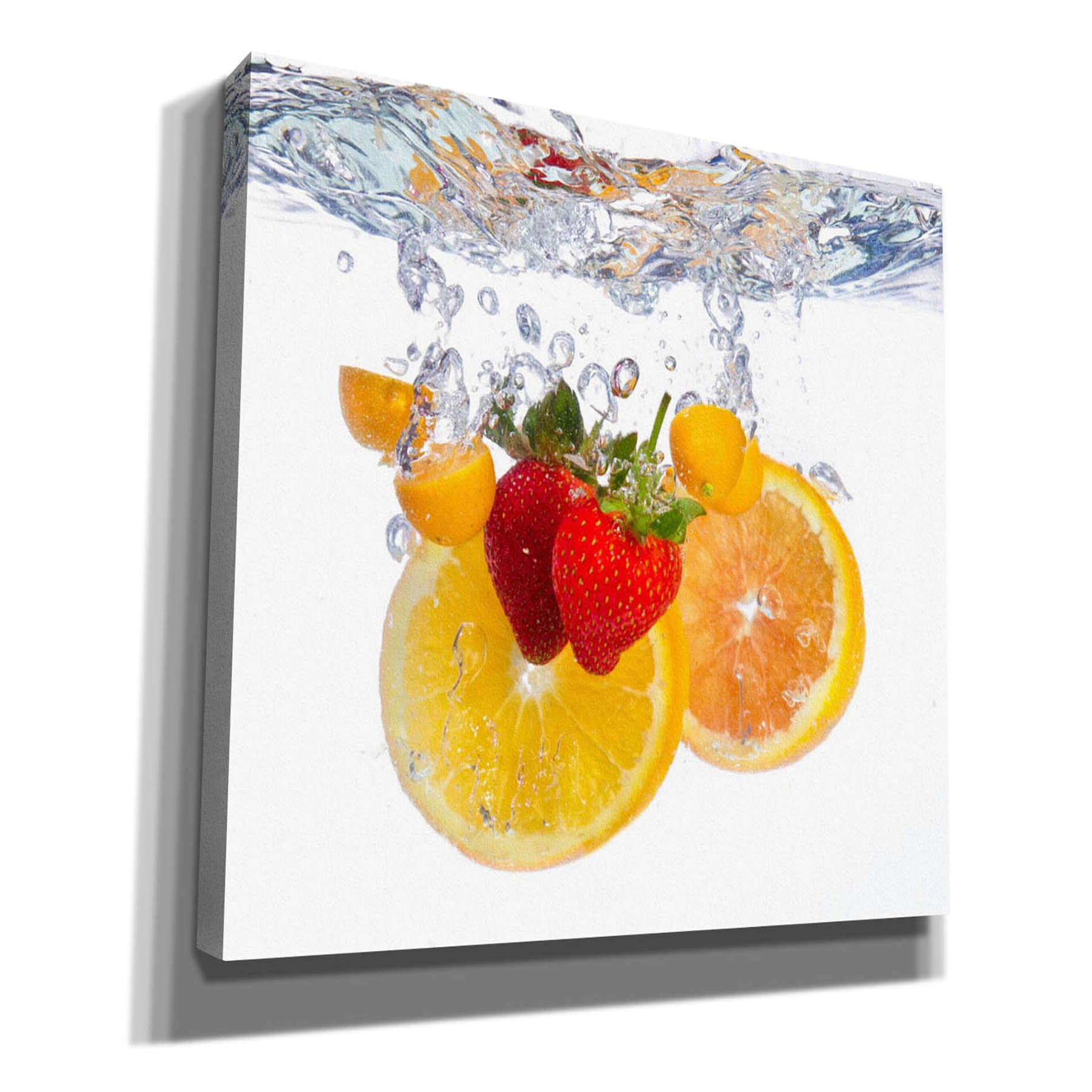 'Fruit Splash I' Giclee Canvas Wall Art