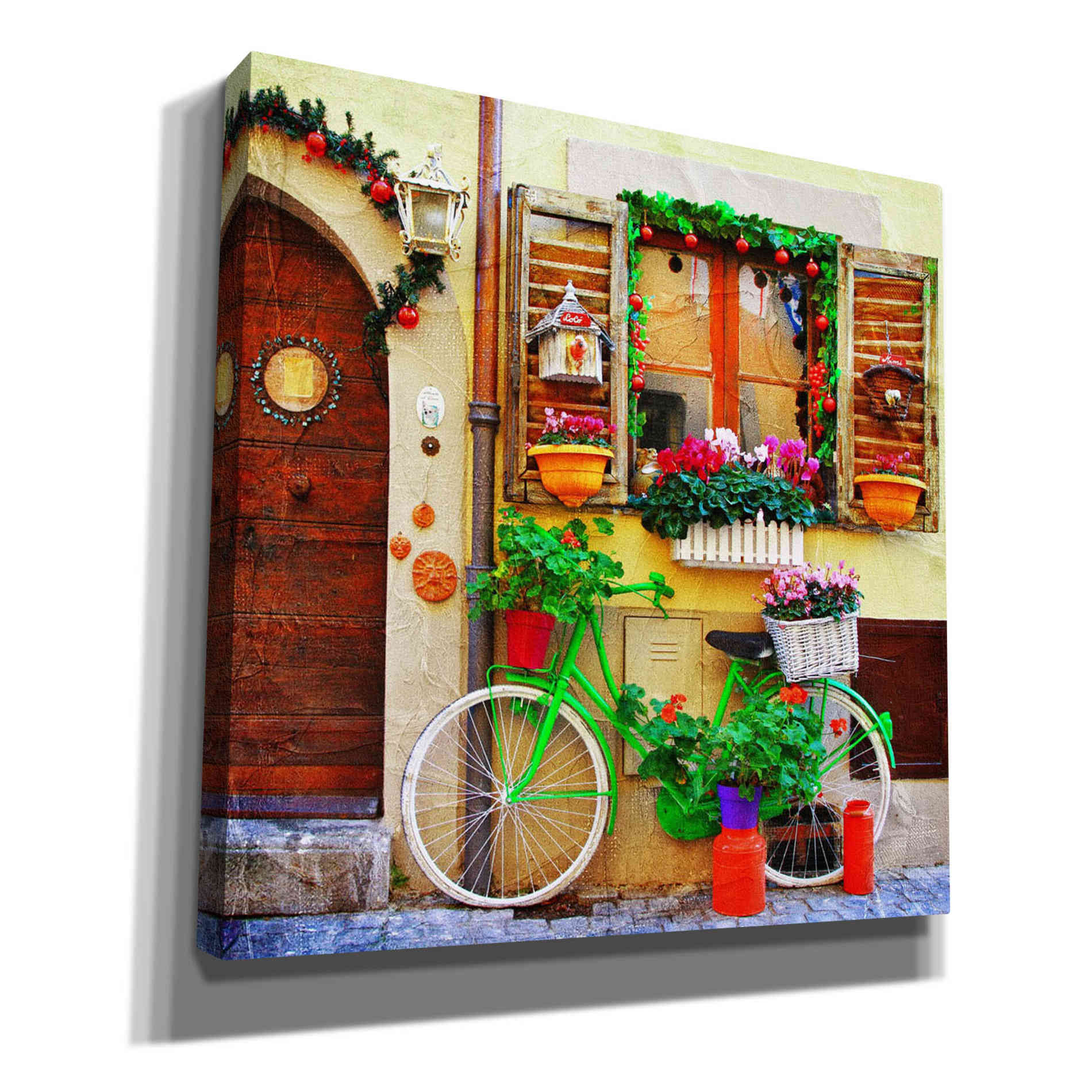'Ciao Bella I' Canvas Wall Art,Size 1 Square