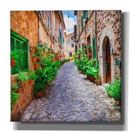 'Vecino I' Canvas Wall Art,Size 1 Square