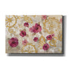 'Elegant Fresco Floral' by Silvia Vassileva, Canvas Wall Art,Size 1 Square
